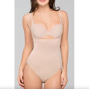 NEW Body Wrap The Smooth Chic High-Waist Underbust Shaper 44008 Nude Beige